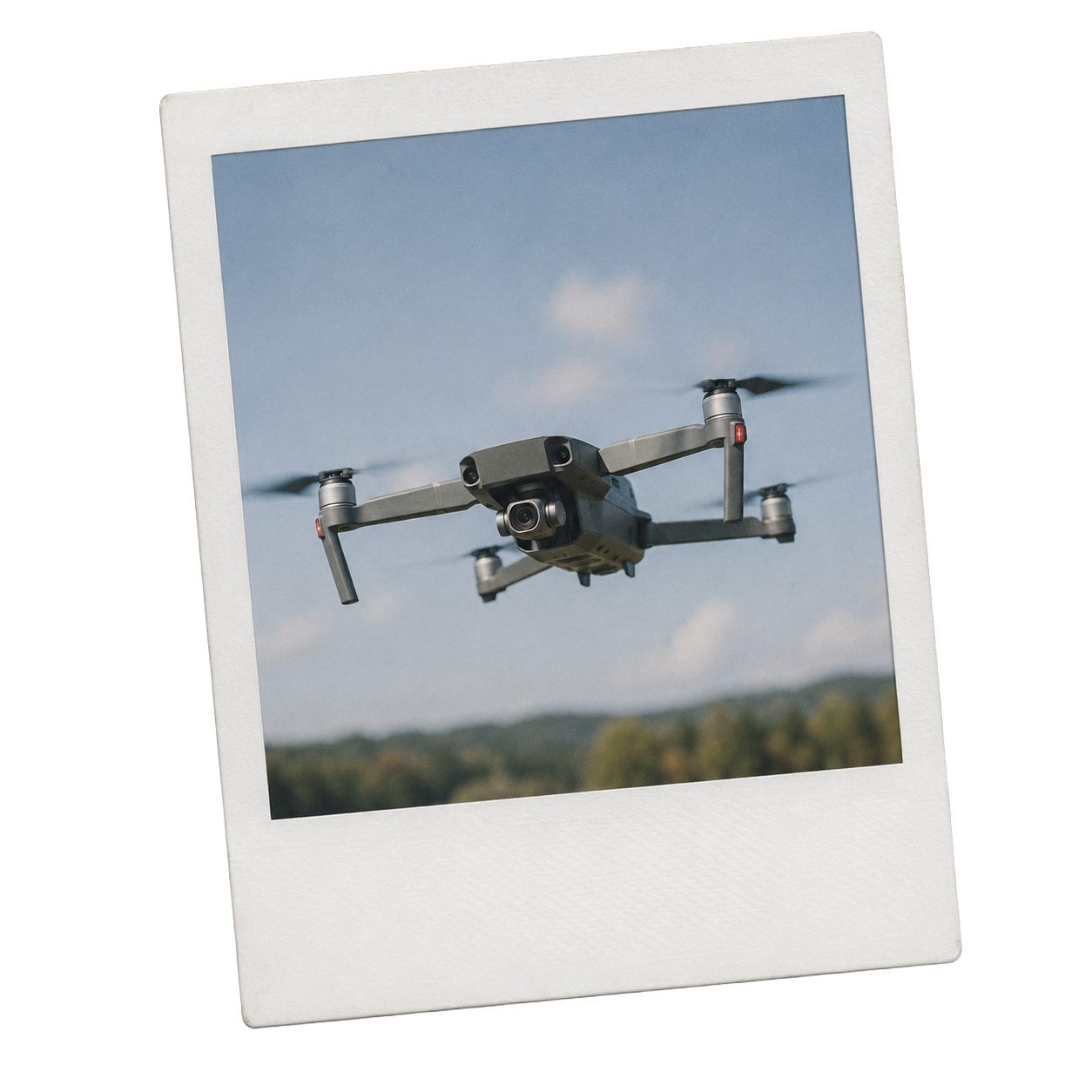 Drone polaroid